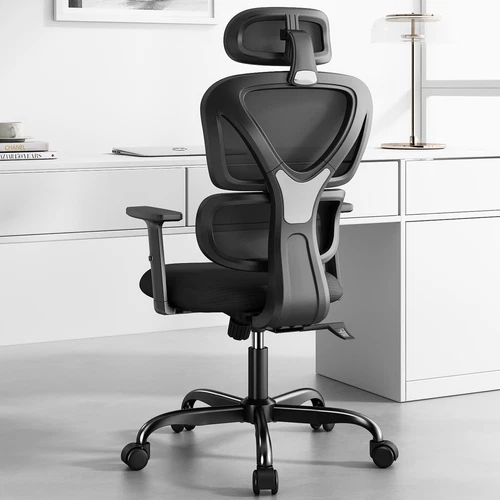 SYTAS ERGONOMIC OFFICE CHAIR HIGH BACK MESH LUMBAR